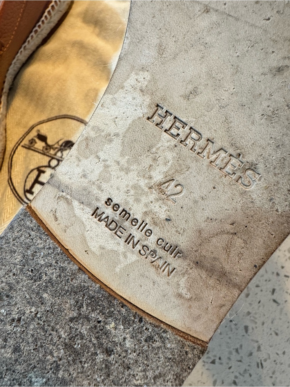 Hermes  Espadrille Loafers for Men - Picture 3 of 5